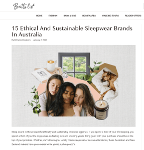 www.brittslist.com.au features Status Quan sleepwear